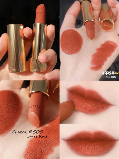 505 Janet Rust, Rouge à Lèvres Satin Lipstick